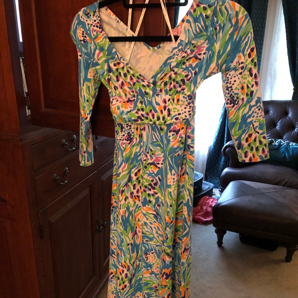 Lilly Pulitzer Sea Soirée Gloria Maxi